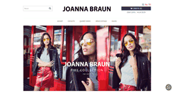 Desktop Screenshot of joannabraun.com